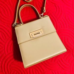 Vintage Purse Gold Faux Leather